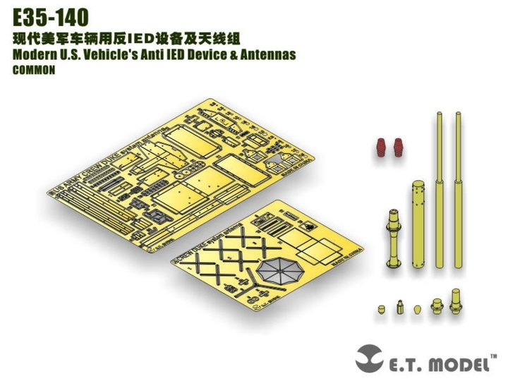 ET Model E35-140 US Vehicle&amp;#39;s Anti IED Device &amp;amp; Antennas 1/35 – image 2