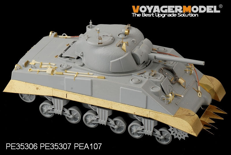 Voyager Model PE35307 WWII US army M4 Mid Tank Skirts For DRAGON 6511 and 6579 1/35 – Bild 5