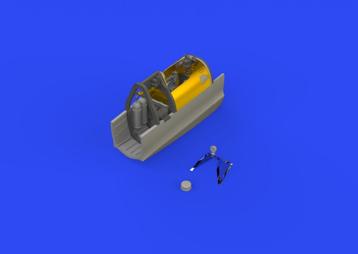 Eduard 672156 Spitfire Mk. VIII cockpit EDUARD 1/72 – imagen 2