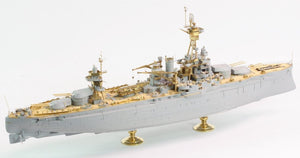 Pontos 35023FN USS BB-34 New York 1944 Detail-up set (w/Teak Tone Deck, Barrels, Resin, PE) – Bild 3