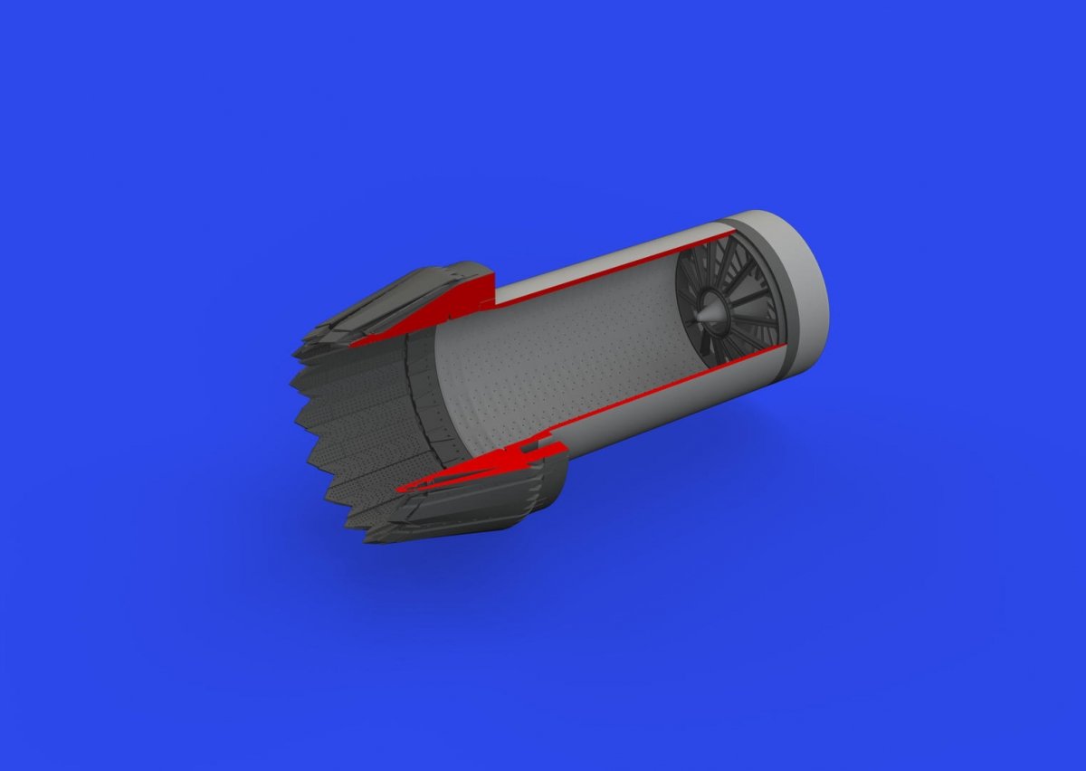 Eduard 648860 F-35A exhaust nozzle PRINT TAMIYA 1/48 – image 3