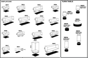 Trumpeter 09809 DISPLAY CASE 359mm x 89mm x 89mm – obrázek 3