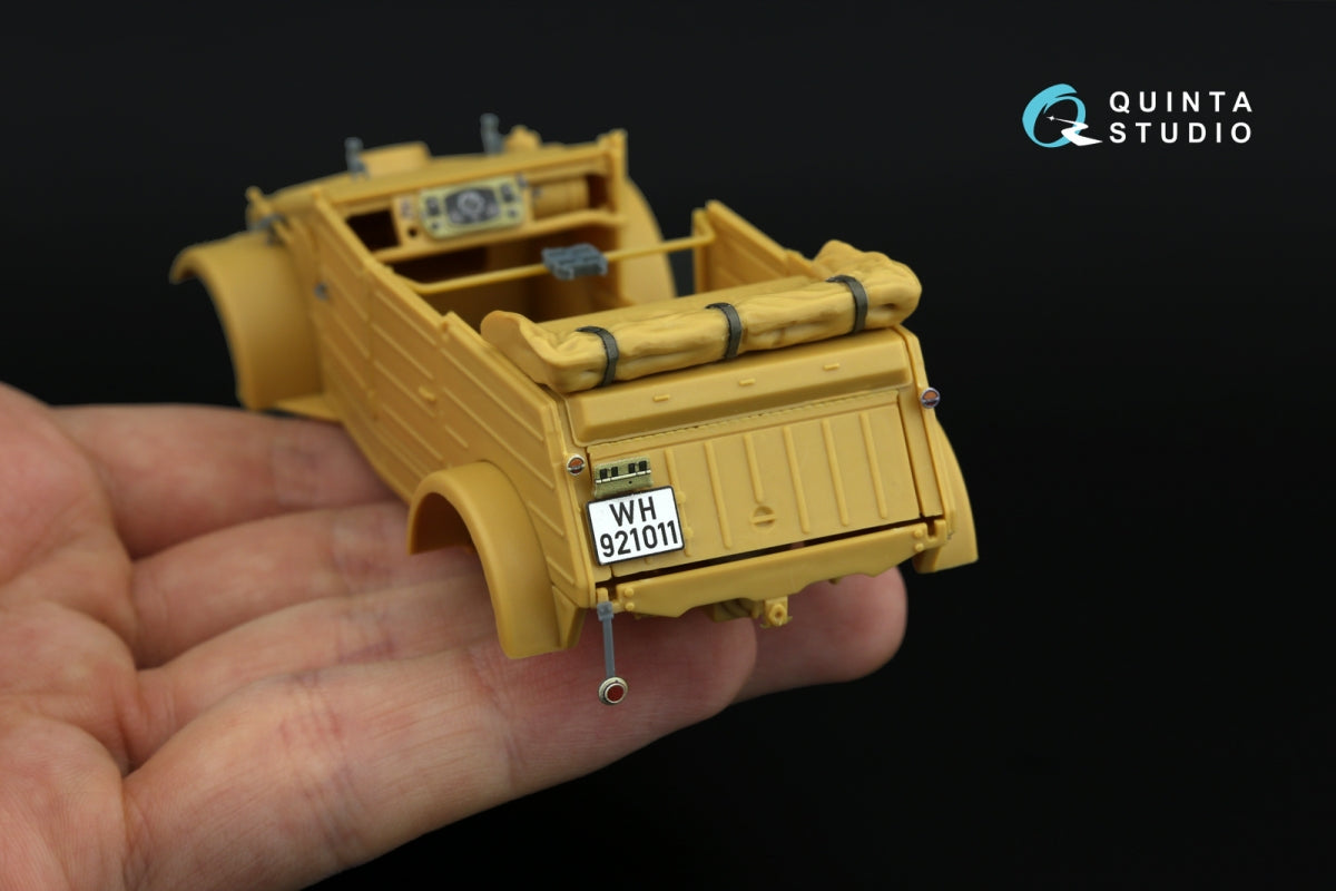 Quinta Studio QD+35143 Kubelwagen Type 82 3D-Printed &amp;amp; colored Interior on decal paper (Hero) (with 3D-printed resin parts)1/35 – image 13