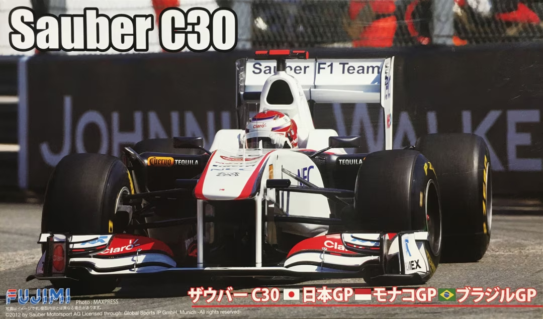 Fujimi 09208 Sauber C30 (Japan,Monaco,Brazil GP) 1/20