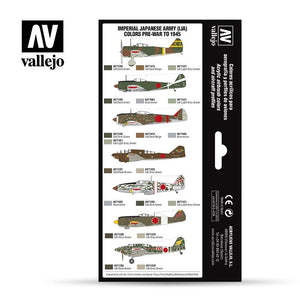 Vallejo 71152 IMPERIAL JAPANESE ARMY (IJA) COLORS PRE-WAR TO 1945 8 pcs – image 2
