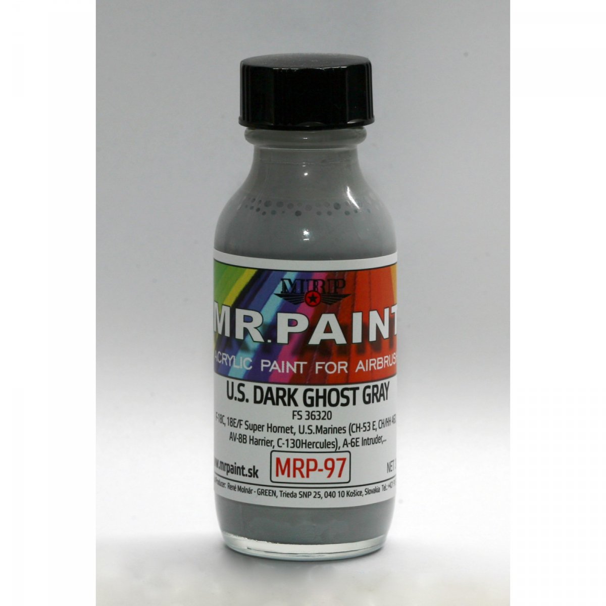 MR. Paint MRP-097 US DARK GHOST GRAY FS36320 30ml – image 2