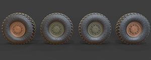 Eureka XXL ER-3554 – Sagged Wheel Set for KTO Rosomak 1/35 – immagine 2