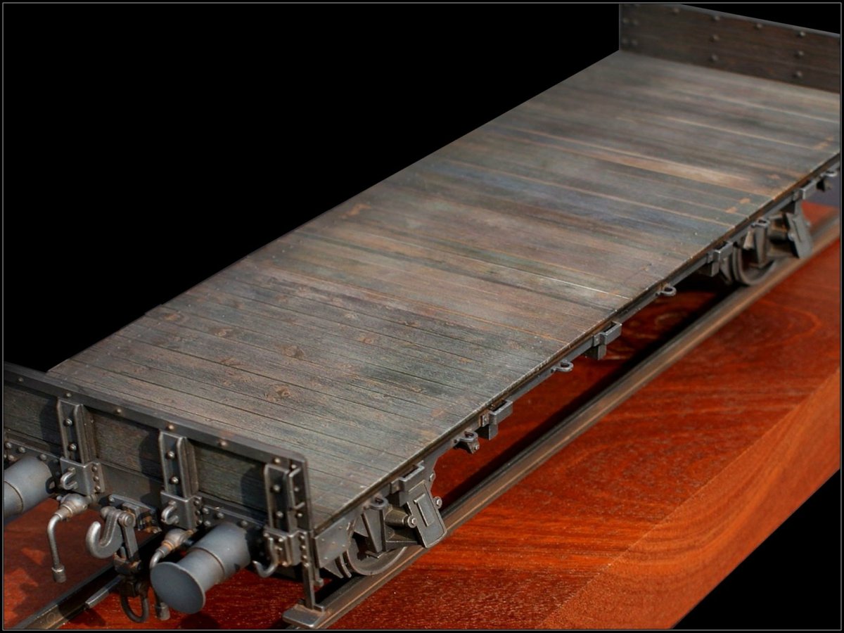 Uschi 1027 Wood Grain Decal Railway Wagon Planking – image 3