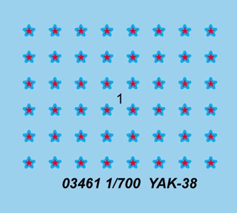 Trumpeter 03461 YAK-38 1/700 – obrázek 2