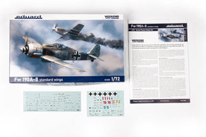 Eduard 7463 Fw 190A-8 standard wings 1/72 – immagine 3