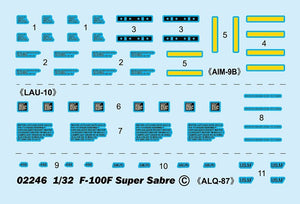Trumpeter 02246 F-100F Super Saber 1/32 – Bild 19