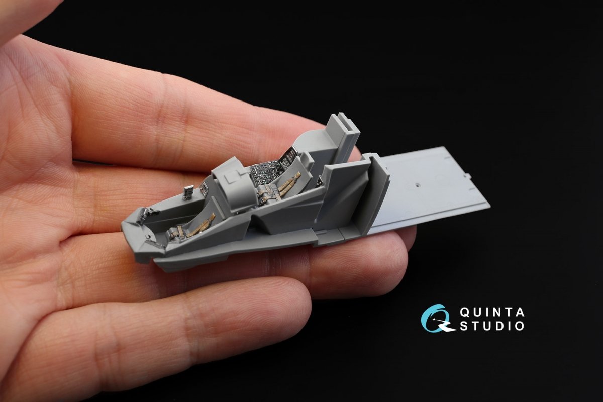 Quinta Studio QD72019 Mi-24V NATO 3D-Printed &amp;amp; colored Interior on decal paper (for Zvezda kit) 1/72 – image 5