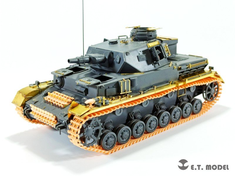 ET Model P35-020 WWII German Pz.Kpfw.III/IV（Type 3A）Workable Track ( 3D Printed ) 1/35 – obrázek 4