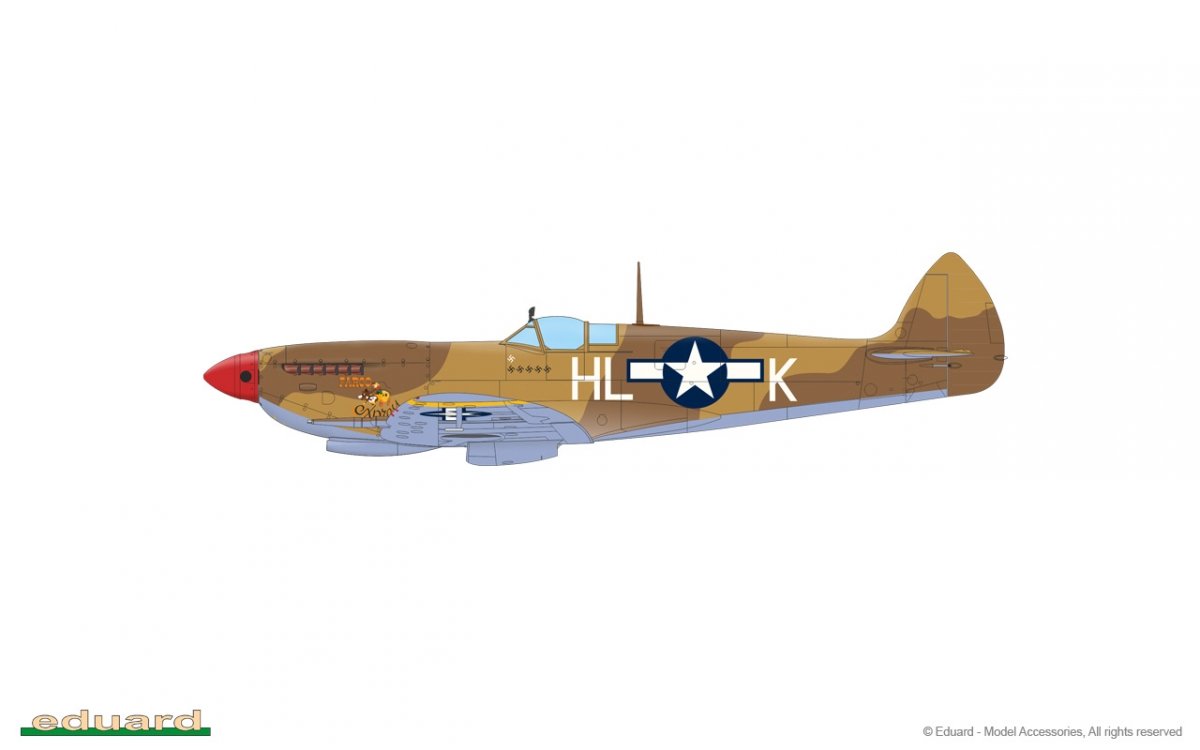 Eduard 84154 Spitfire Mk.VIII Weekend edition 1/48 – imagen 4