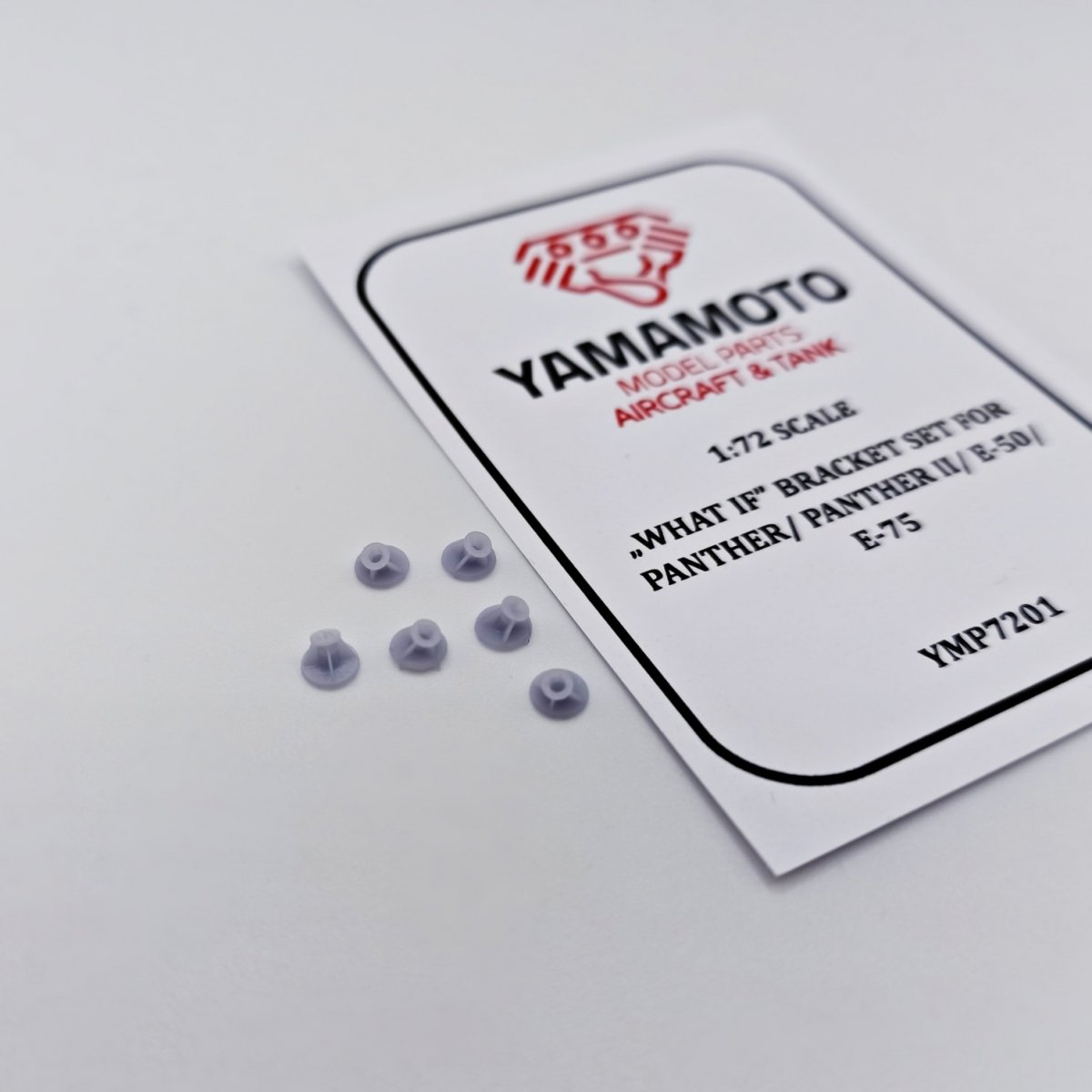 Yamamoto Model Parts YMP7201 &amp;quot;What if&amp;quot; Brackets Panther/PantherII/E-50/E-75 1/72 – image 3