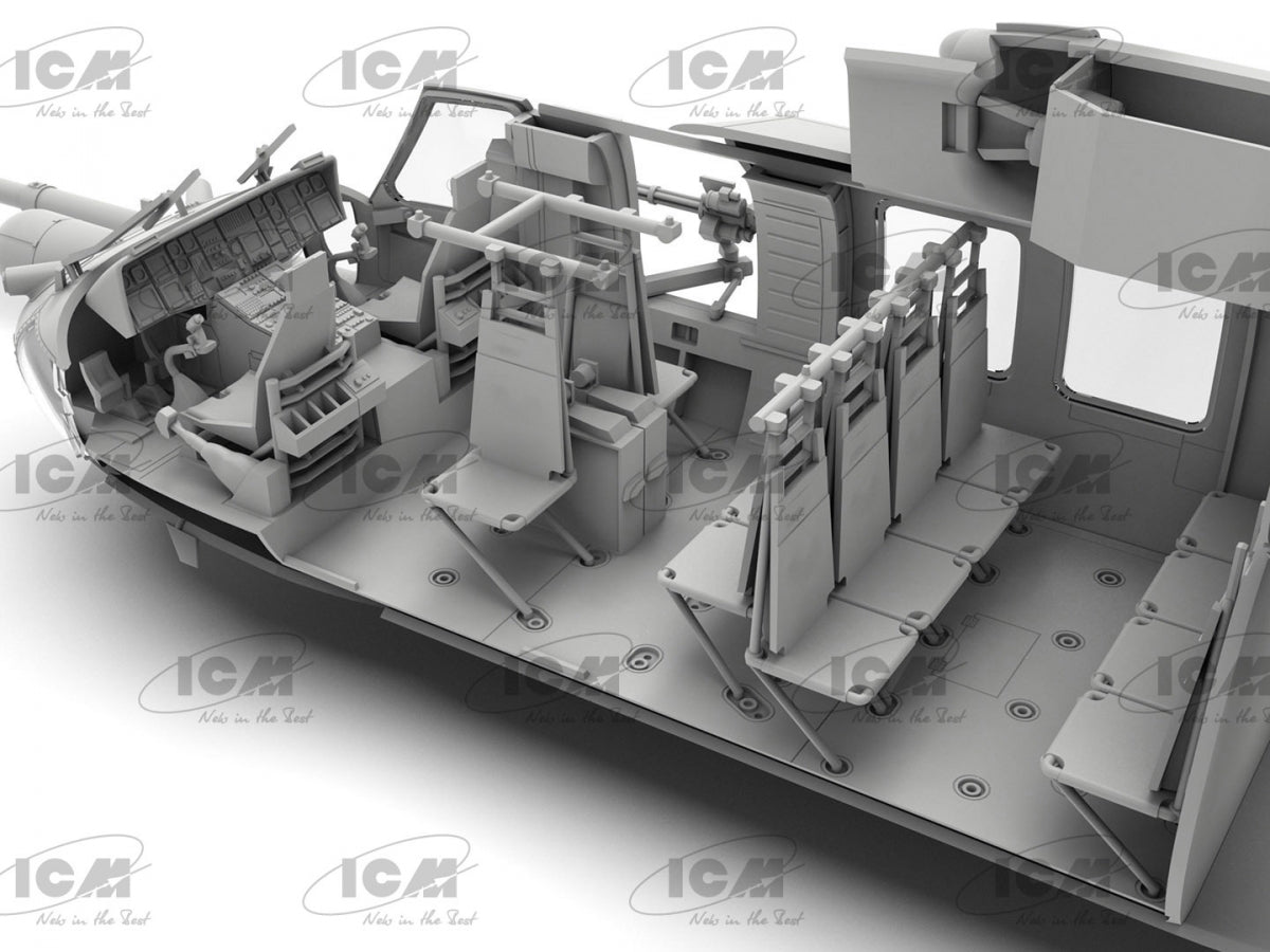ICM 48360 MH-60L Black Hawk US Special Forces Helicopter 1/48 – immagine 18