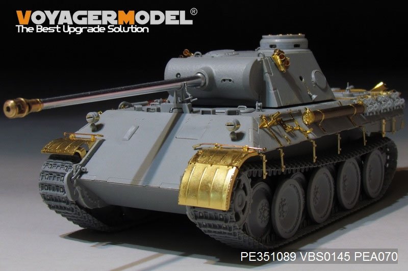 Voyager Model PE351089 WWII German Panther D Early Version Basic（For DRAGON 6164/6299） 1/35 – Bild 2