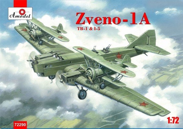 A-Model 72290 Zveno 1A (TB-1 &amp;amp; I-5 ) 1/72