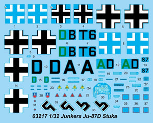 Trumpeter 03217 Junkers Ju-87D Stuka – immagine 3