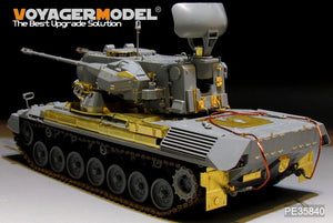 Maquette Voyager PE35840 Gepard A1 SPAAG allemand moderne de base pour TAKOM 2044 au 1/35 – image 14