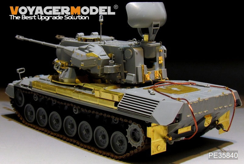 Maquette Voyager PE35840 Gepard A1 SPAAG allemand moderne de base pour TAKOM 2044 au 1/35 – image 14
