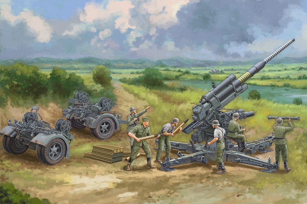 Trumpeter 02359 Germanium 8.8cm Flak 36/37 1/35