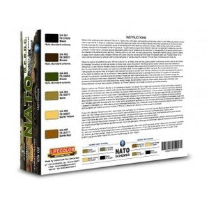 Lifecolor CS02 Acrylic paint set NATO Vehicles 6x22ml – Bild 2