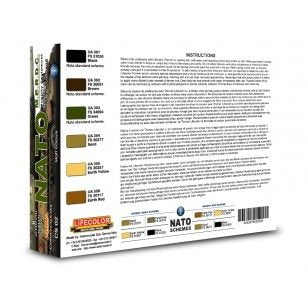 Lifecolor CS02 Acrylic paint set NATO Vehicles 6x22ml – Bild 2