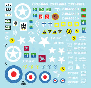 Star Decals 35-C1205 British Armored Cars #2 1/35 – Bild 3
