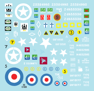 Star Decals 35-C1205 British Armored Cars #2 1/35 – Bild 3