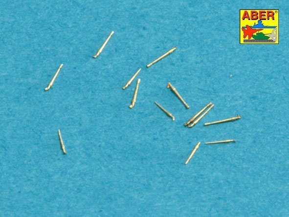 Aber 1/700L-40 Set of 16 pcs 3,7 cm Flak 42 gun barrels for German war ships 1/700