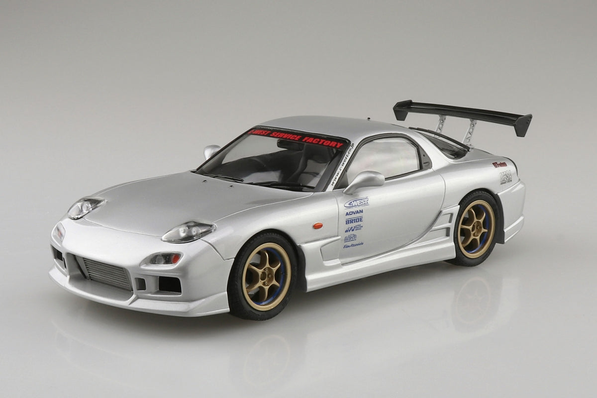 Aoshima 06302 C-WEST FD3S Mazda RX-7 &amp;#39;99 1/24 – Bild 2