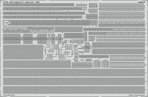 Eduard BIG5360 USS Langley CV-1 TRUMPETER 1/350 – image 4