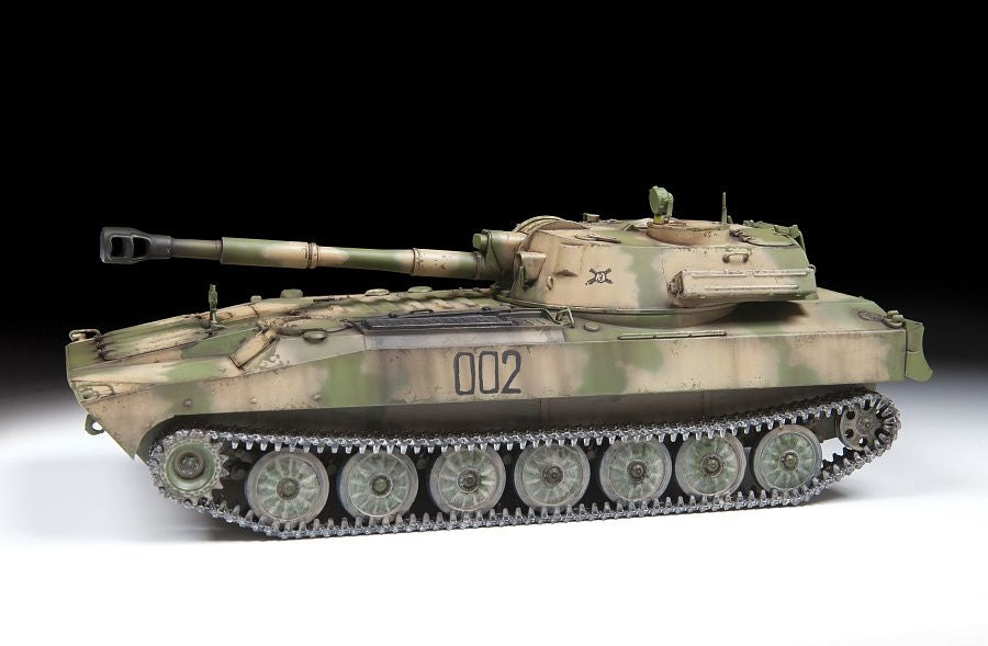 Zvezda 3660 2S1 Gvozdika Self propelled Howitzer - Polish markings 1/35 – Bild 6