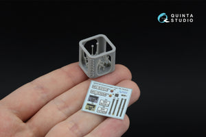 Quinta Studio QD+35145 Schwimmwagen Type 166 3D-Printed &amp;amp; colored Interior on decal paper (Tamiya) (with 3D-printed resin parts) 1/35 – image 2