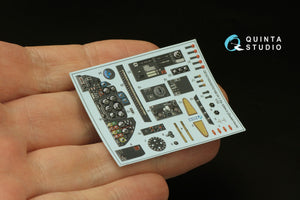 Quinta Studio QD32165 Do 335A-0 3D-Printed &amp;amp; colored Interior on decal paper (Zoukei-mura) 1/32 – Bild 10
