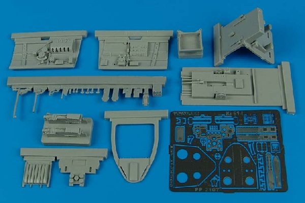 Ensemble cockpit Aires 2107 Kawasaki Ki61-I 1/32 Hasegawa