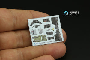 Quinta Studio QD72053 A-1J 3D-Printed &amp;amp; colored Interior on decal paper (Hasegawa) 1/72 – Bild 3