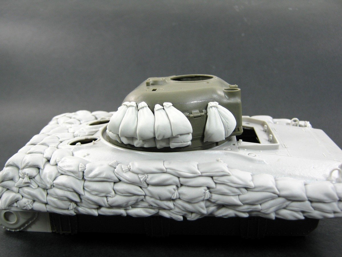 Panzer Art RE35-139 Heavy sand armor for M4A1 tank (Early hull) 1/35 – imagen 3
