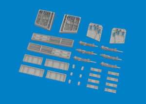 Eduard 6481075 P-40E gun bays PRINT EDUARD 1/48 – image 4