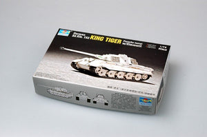 Trumpeter 07292 King Tiger Porsche Turret w/Zimmerit 1/72 – image 3