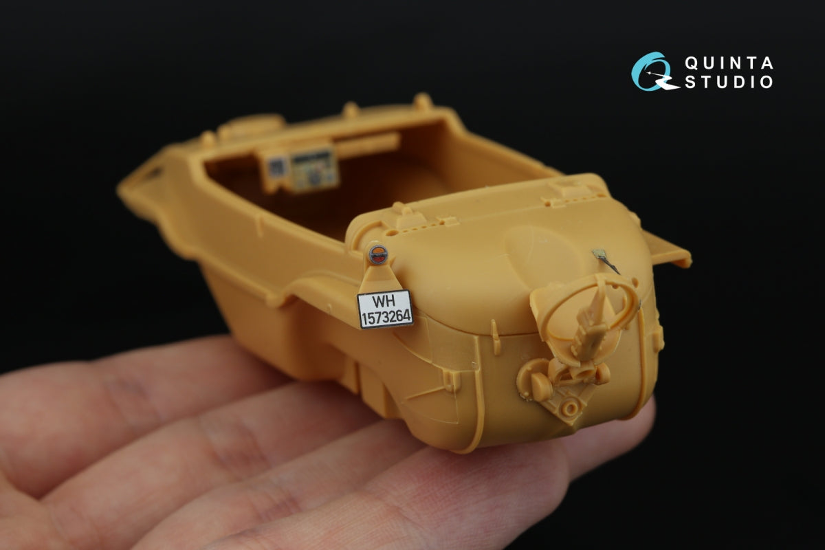 Quinta Studio QDS-35146 Schwimmwagen Type 166 3D-Printed &amp;amp; colored Interior on decal paper (Hero) (Small version) 1/35 – immagine 10