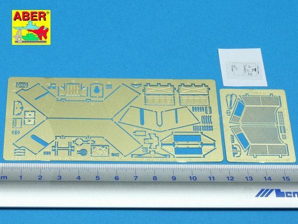 Aber 35A033 Turret for Kfz.234/1, 140/1, 251/23, 250/9 (1/35) – Bild 2
