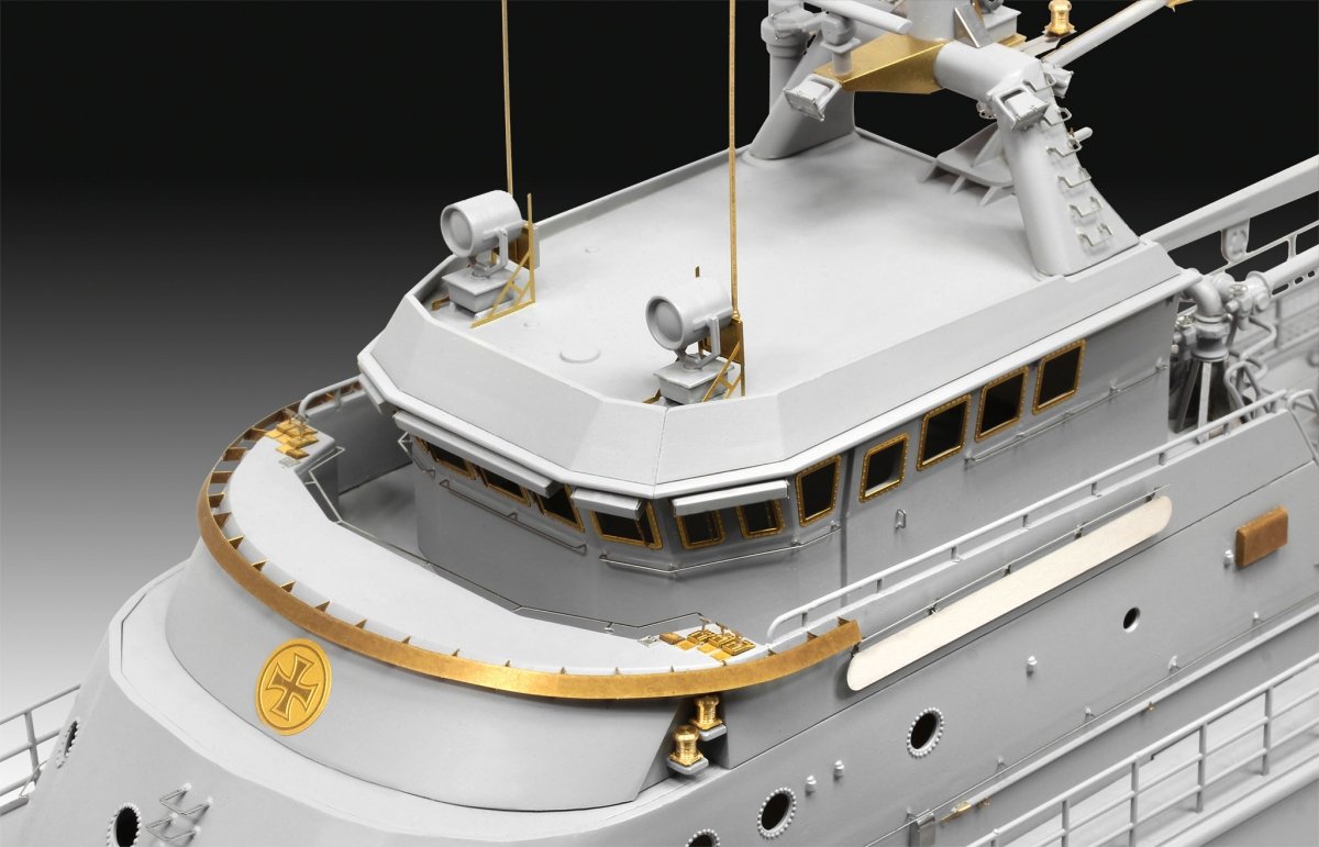 Revell 05198 Search &amp;amp; Rescue Vessel HERMANN MARWEDE Platinum Edition 1/72 – obrázek 6