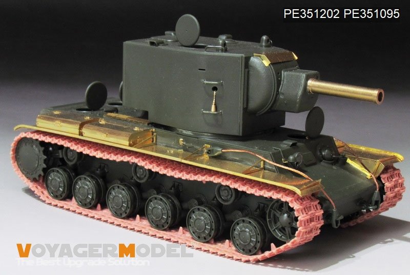 Voyager Model PE351202 WWII Russian KV-2 Basic (B ver include Gun Barrel) (For TAMIYA 35375) 1/35 – image 7