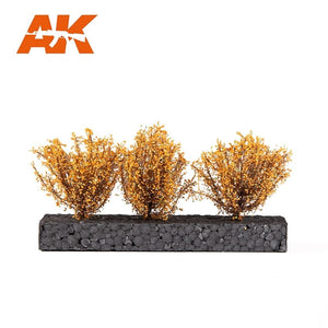 AK Interactive AK8217 DARK YELLOW BUSHES 4-6CM 1/35 – obrázek 2