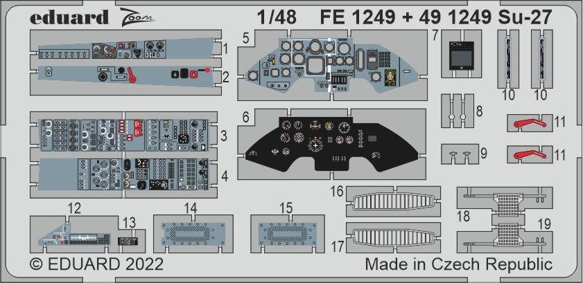 Eduard BIG49325 Su-27 GREAT WALL HOBBY 1/48 – Bild 4
