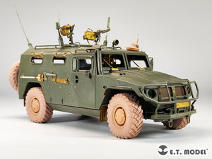 ET Model P35-154 Russian GAZ-233014 STS TIGER Armored High-Mobility Vehicle Sagged Wheels For Meng Kit 1/35 – image 8