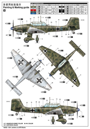 Trumpeter 02423 Junkers Ju-87R Stuka 1/24 – Bild 18