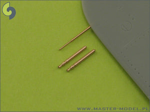 Master AM-72-010 Bf 109 F, G1 - G4 armament set (MG 17 tips) &amp;amp; Pitot Tube – image 2